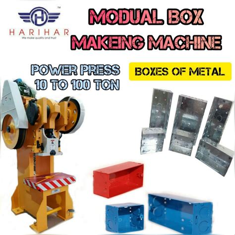 electrical junction box making machine|Electrical Modular Box .